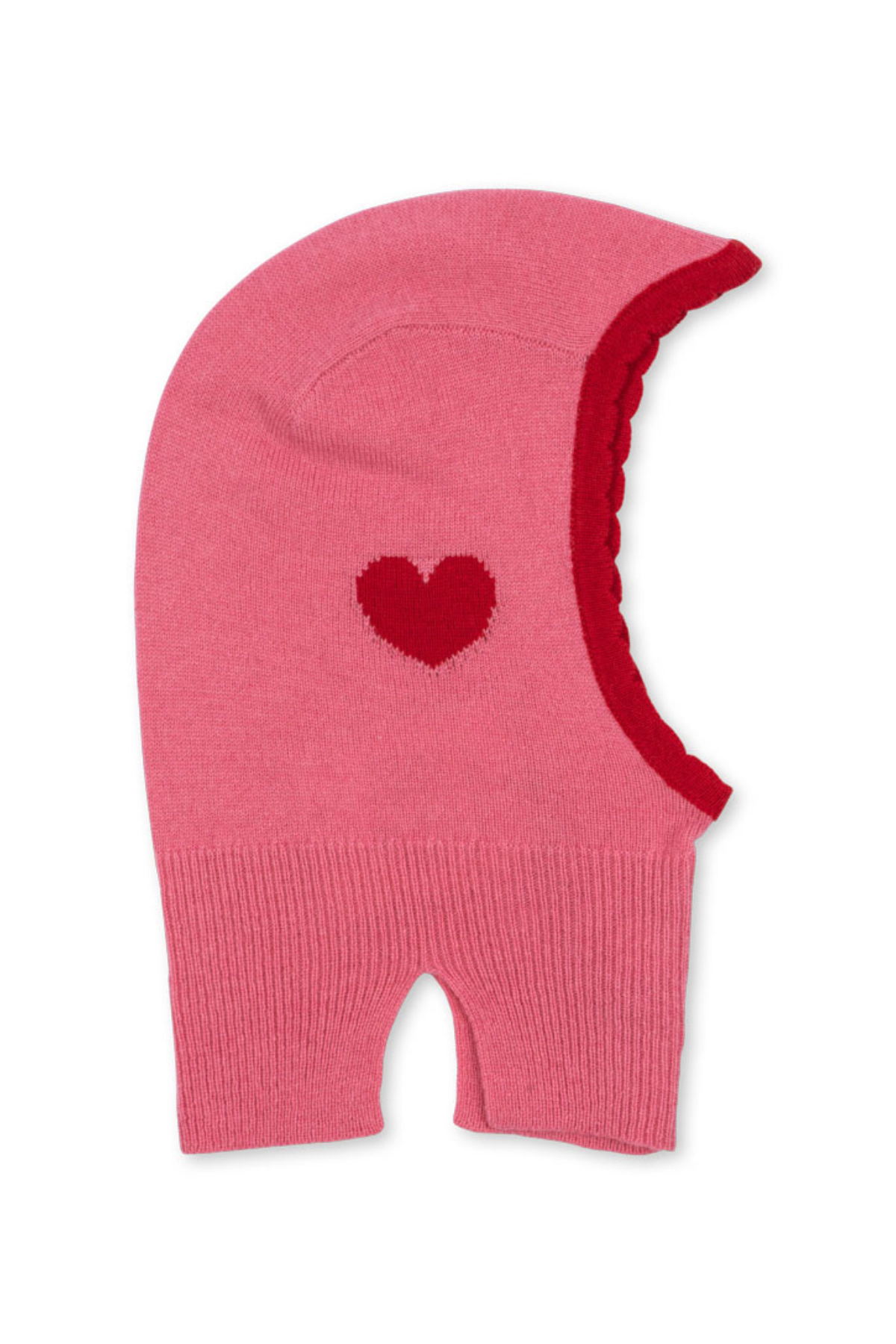 Balaclava "Collette" aus 100% Wolle | Pink
