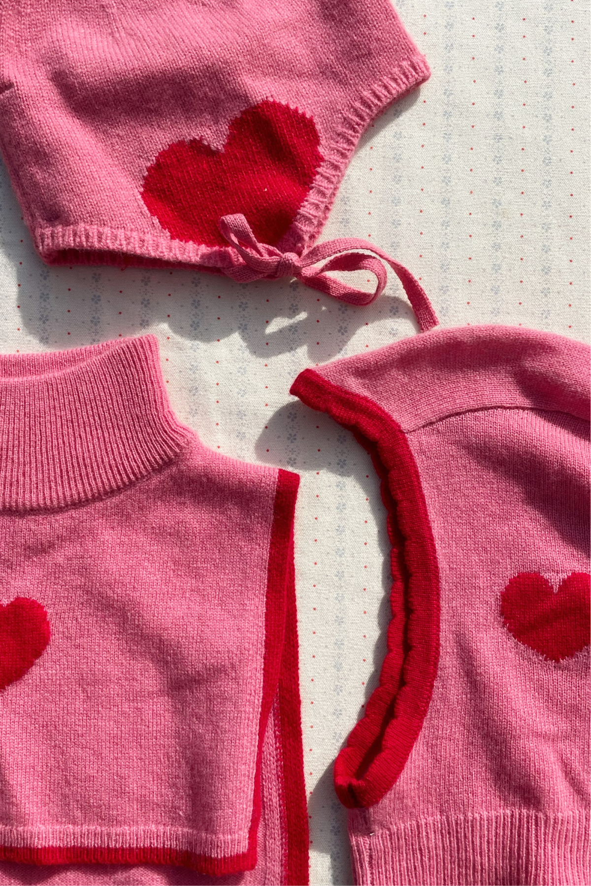 Balaclava "Collette" aus 100% Wolle | Pink