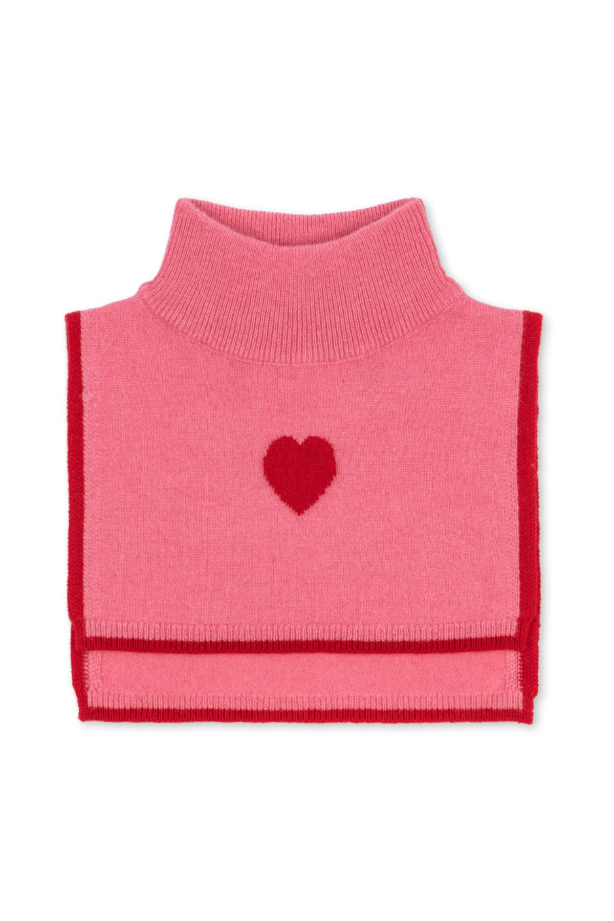 Nackenwärmer "Collette" aus 100% Wolle | Pink