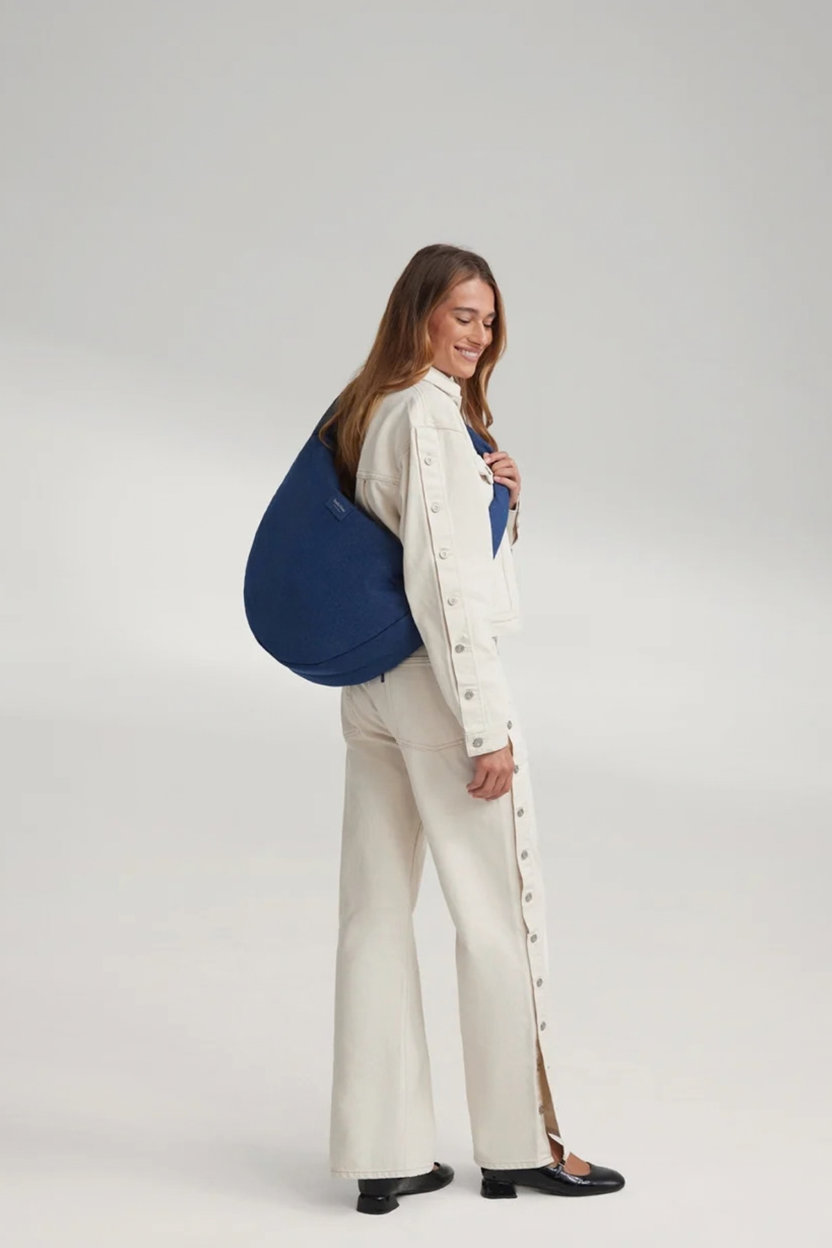 Mom Umhängetasche "Denim Cross Body Bag" | Dark Blue