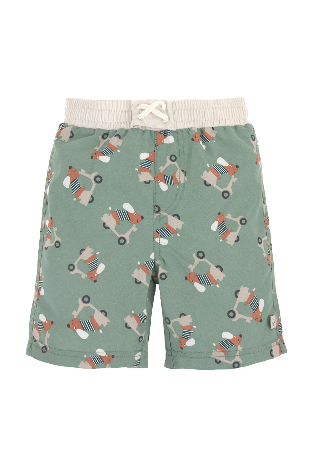 Badeshorts "Scooter/Dog" mit integrierter Schwimmwindel | mit UV Schutz