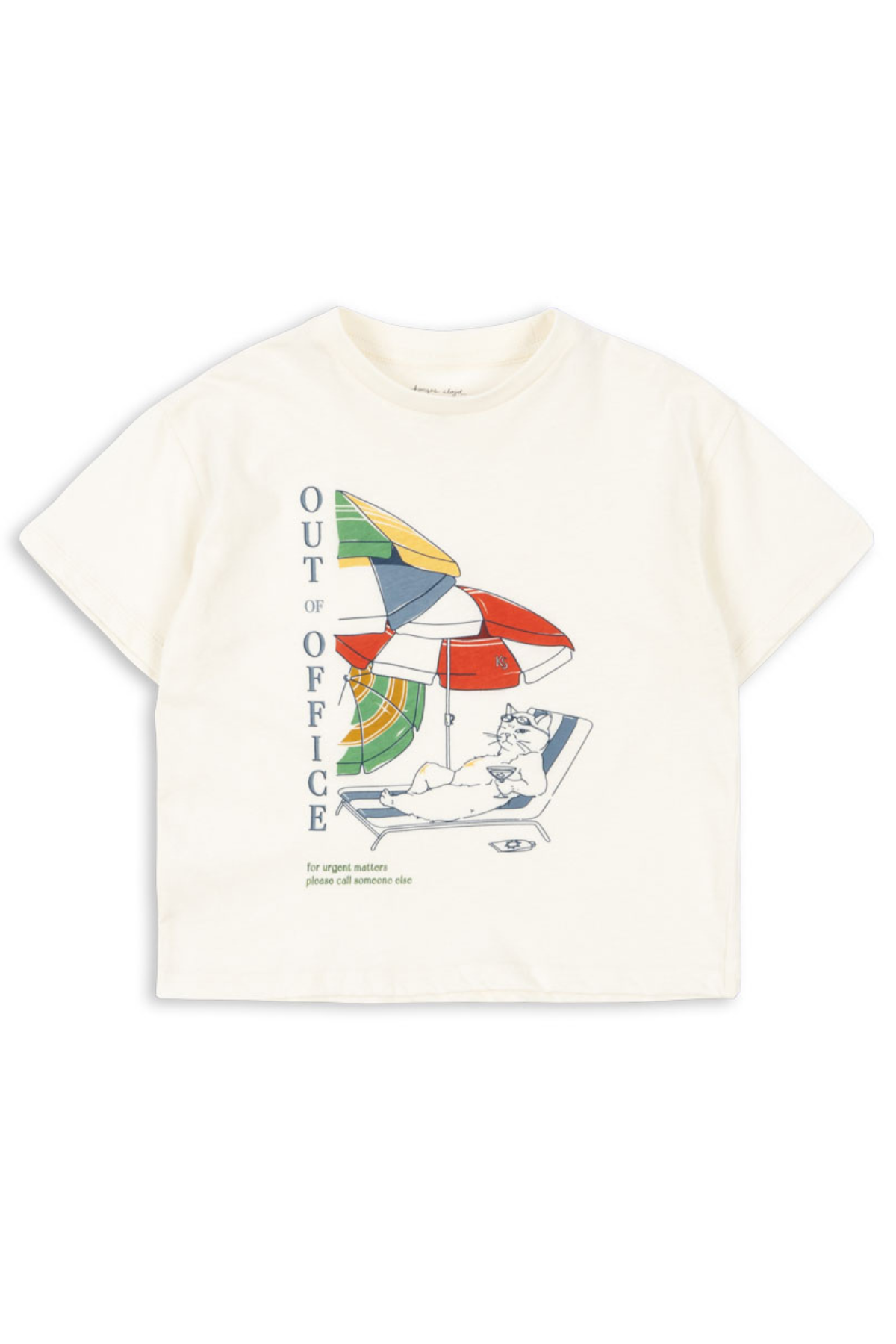 T-Shirt "Famo" | Antique White