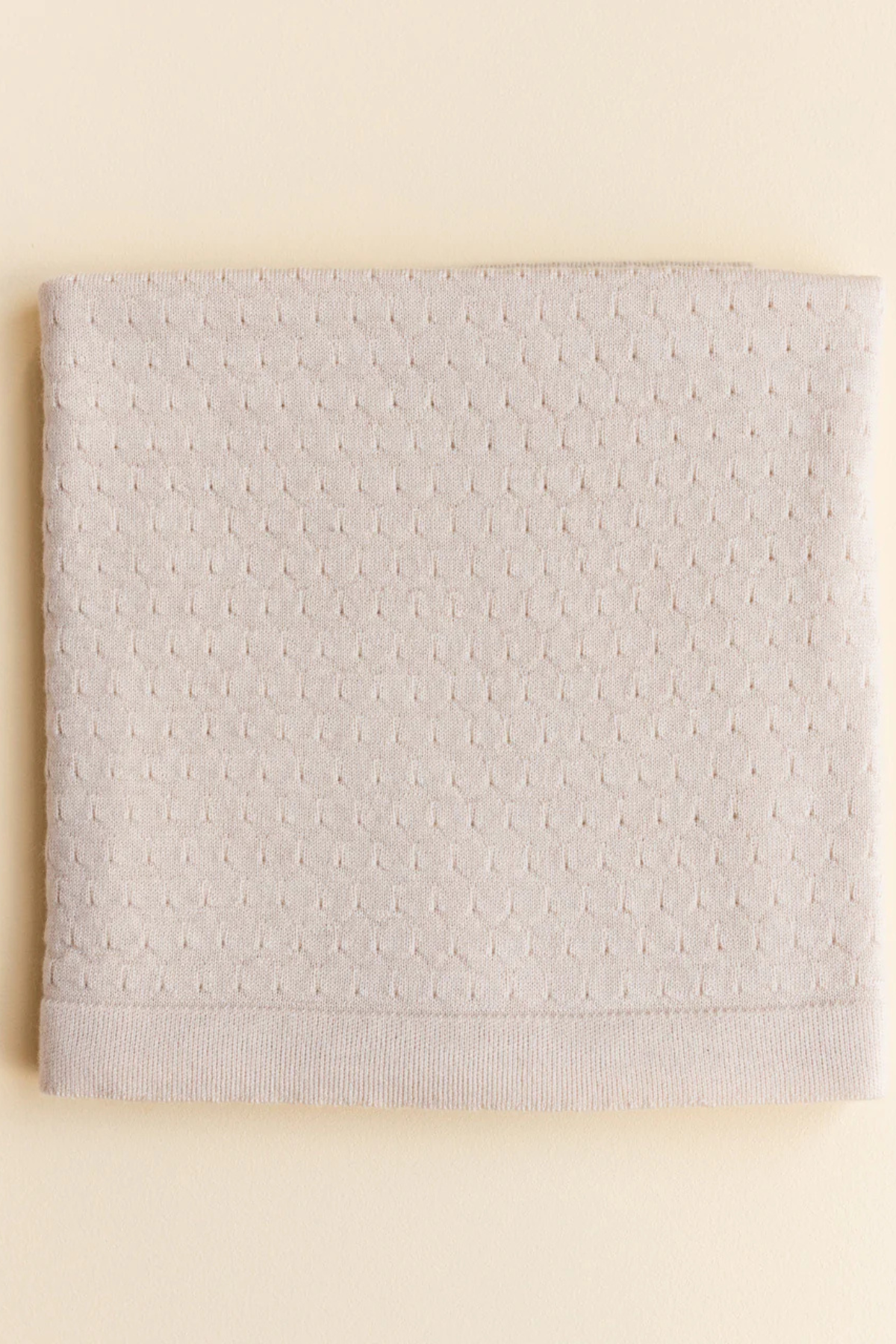 Strickdecke "Frankie" | Cream
