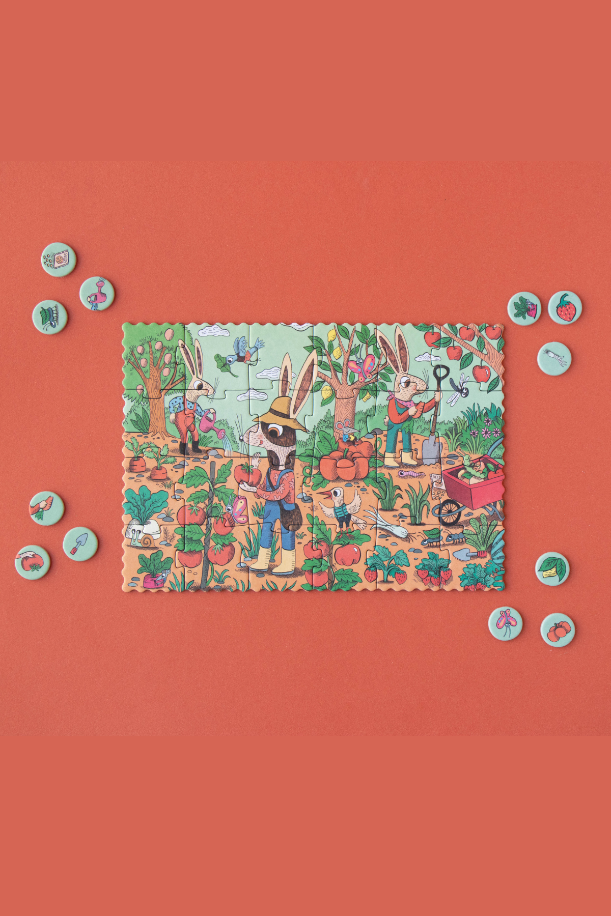 Pocket Puzzle | Garden | 24 Teile | ab 4 Jahre