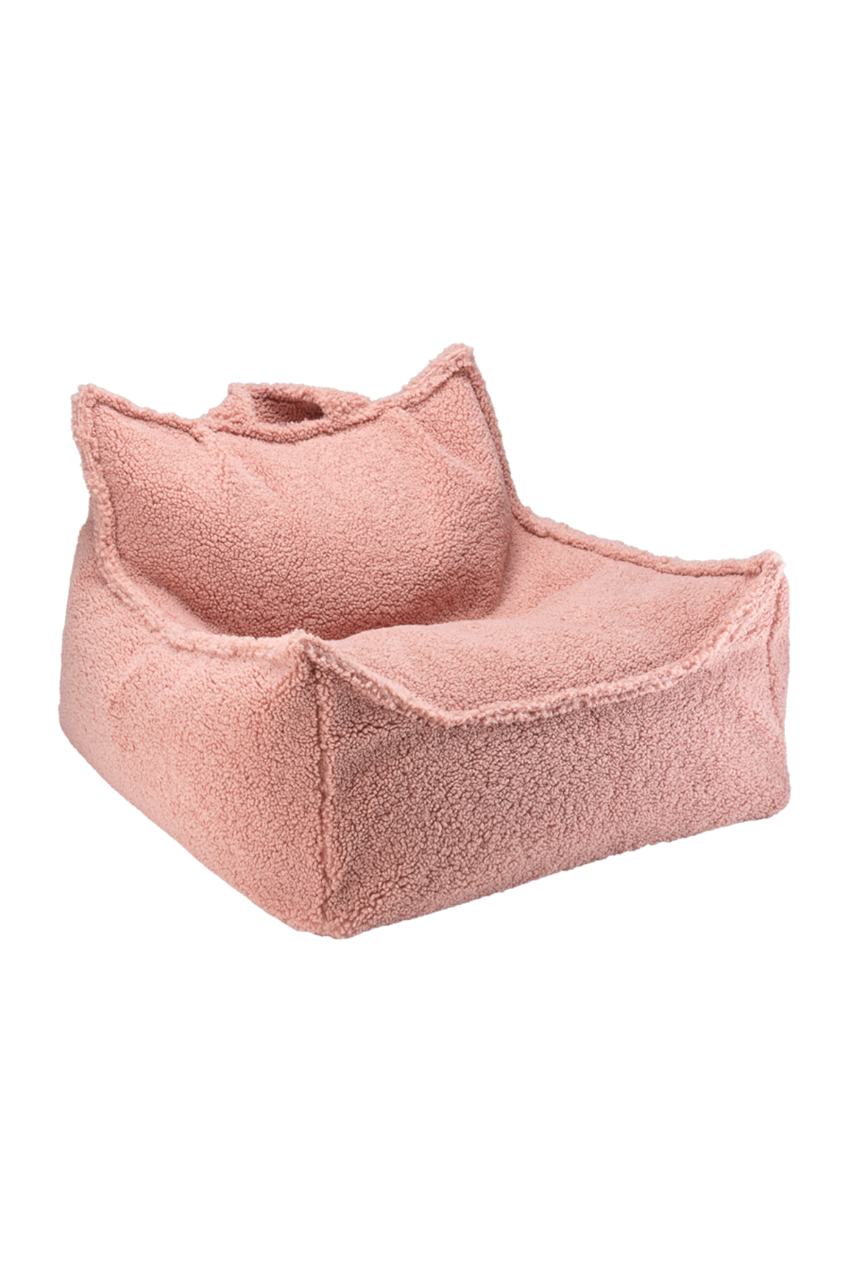 Sitzsack aus Teddy-Stoff | verschiedene Farben