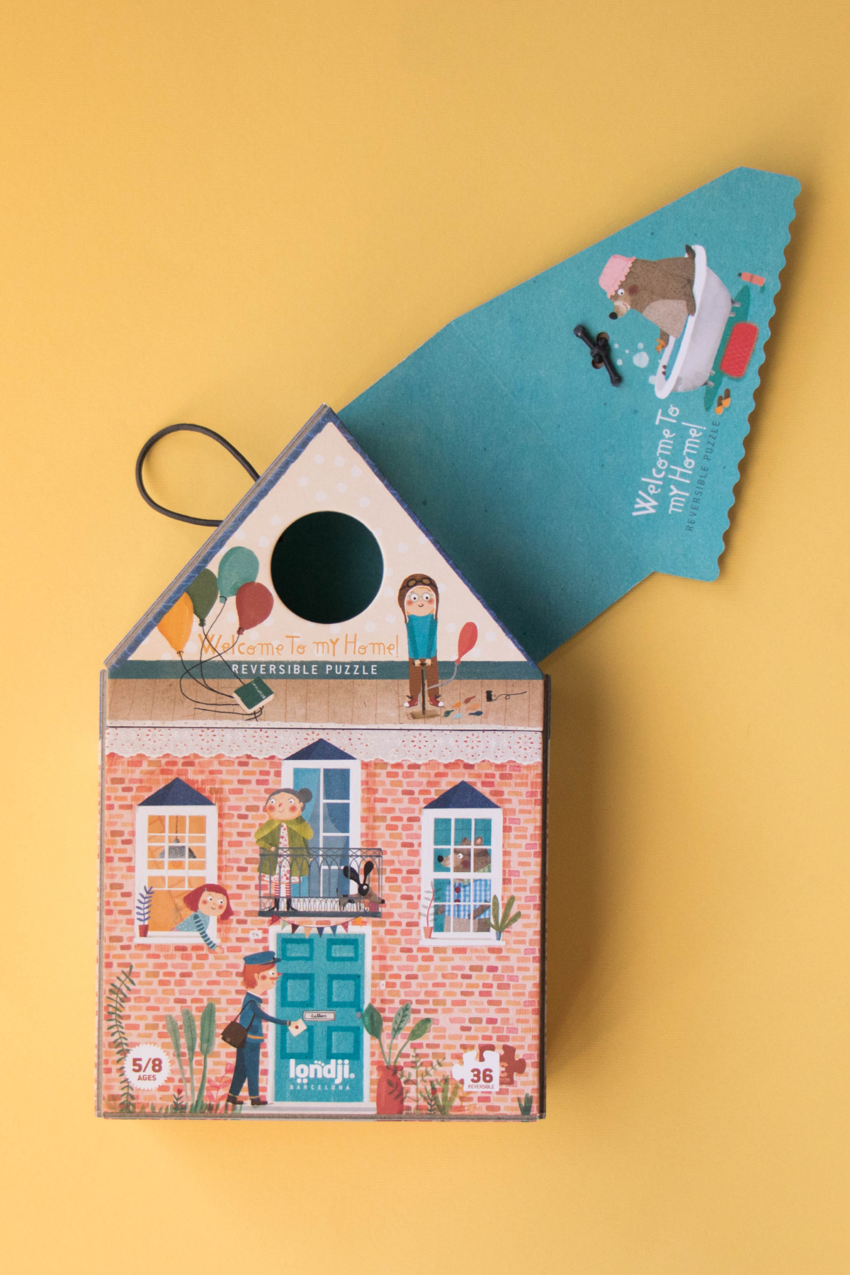 Puzzle | Welcome To My Home | 36 Teile | ab 5 Jahren