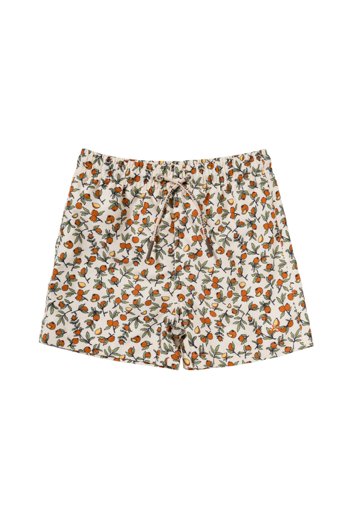 Swim Shorts "Pommegranate" UPF50+ | White Swan