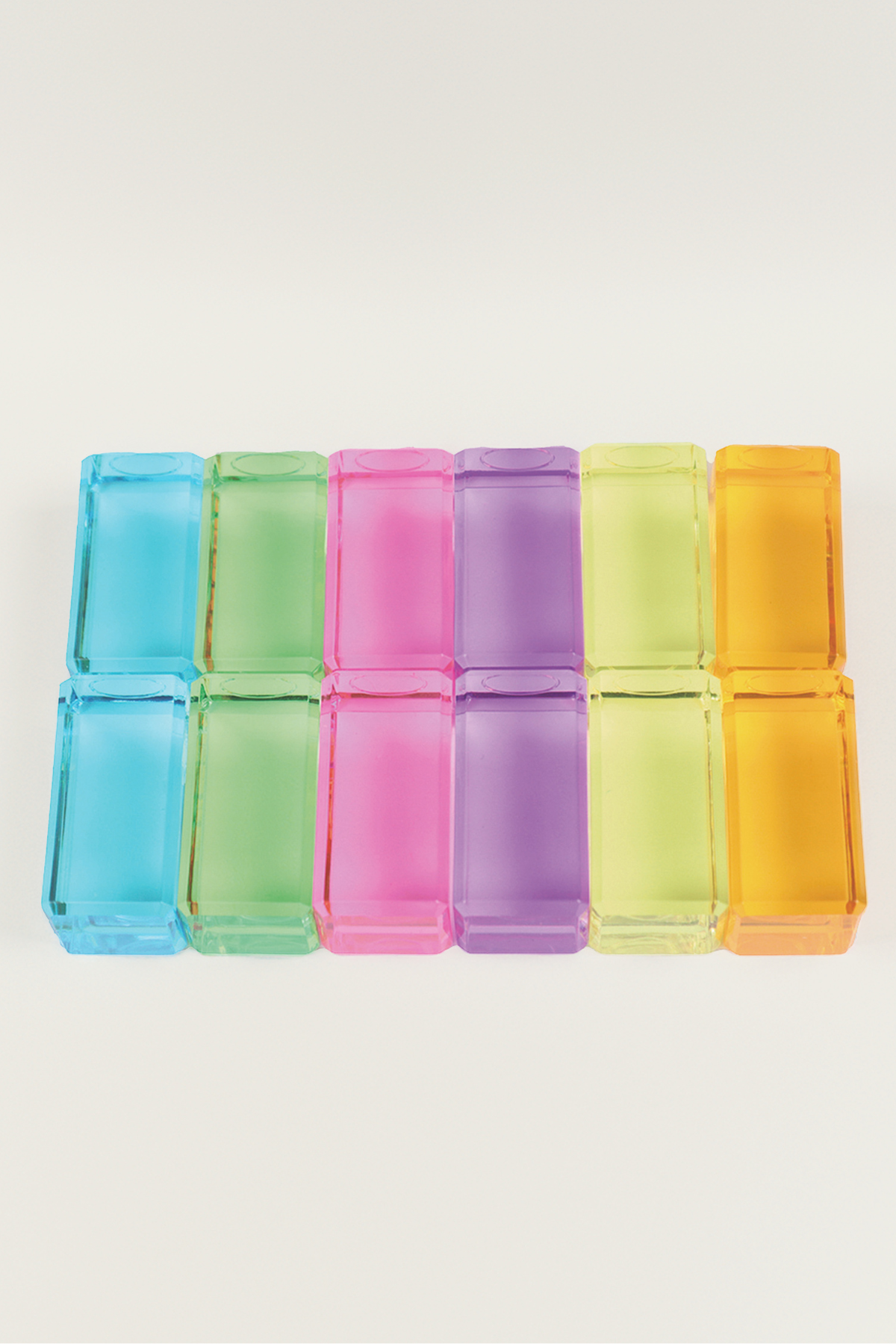 Lichtbauquader Pastell | 12 Teile