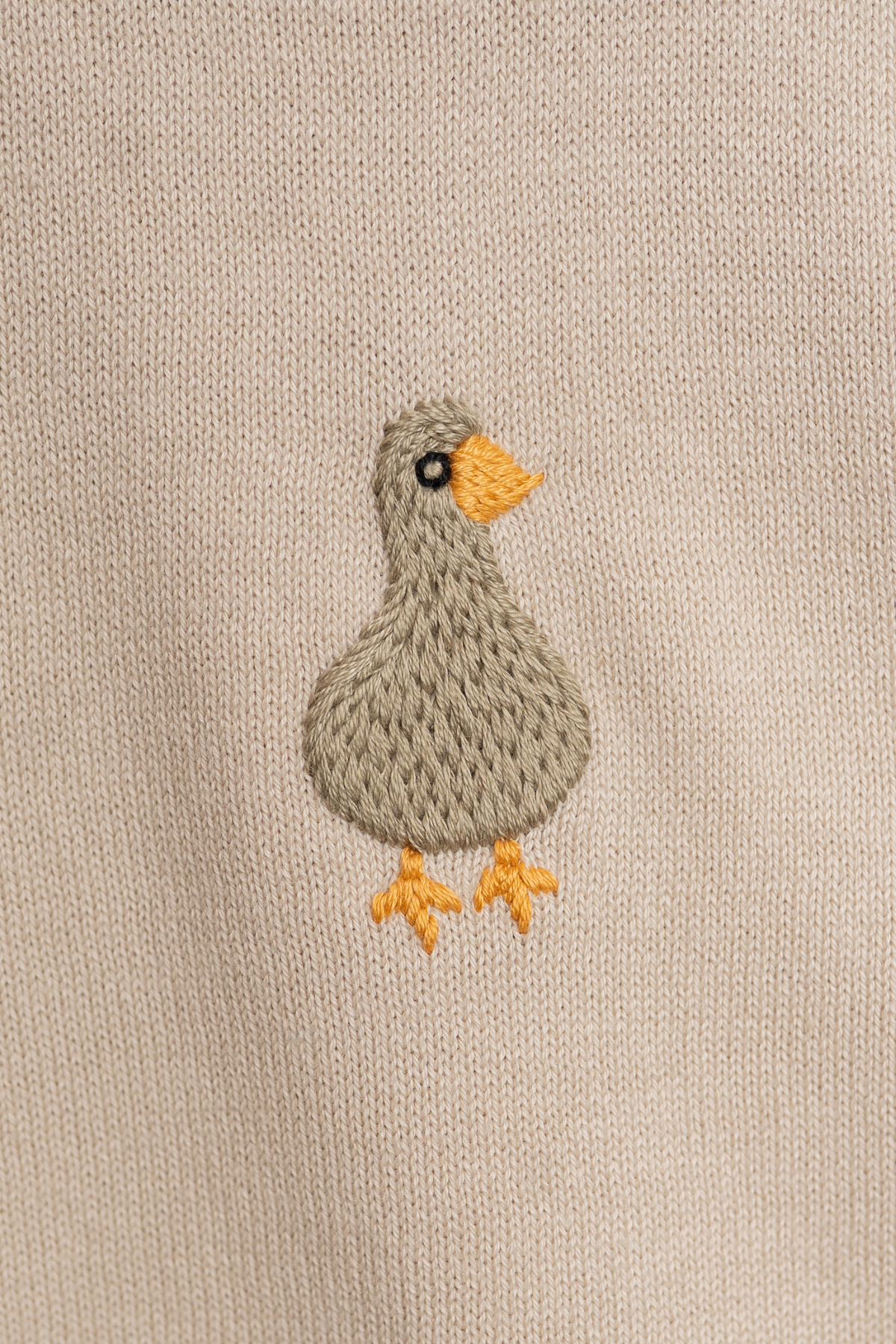 Sweater "Linus" mit Stickerei