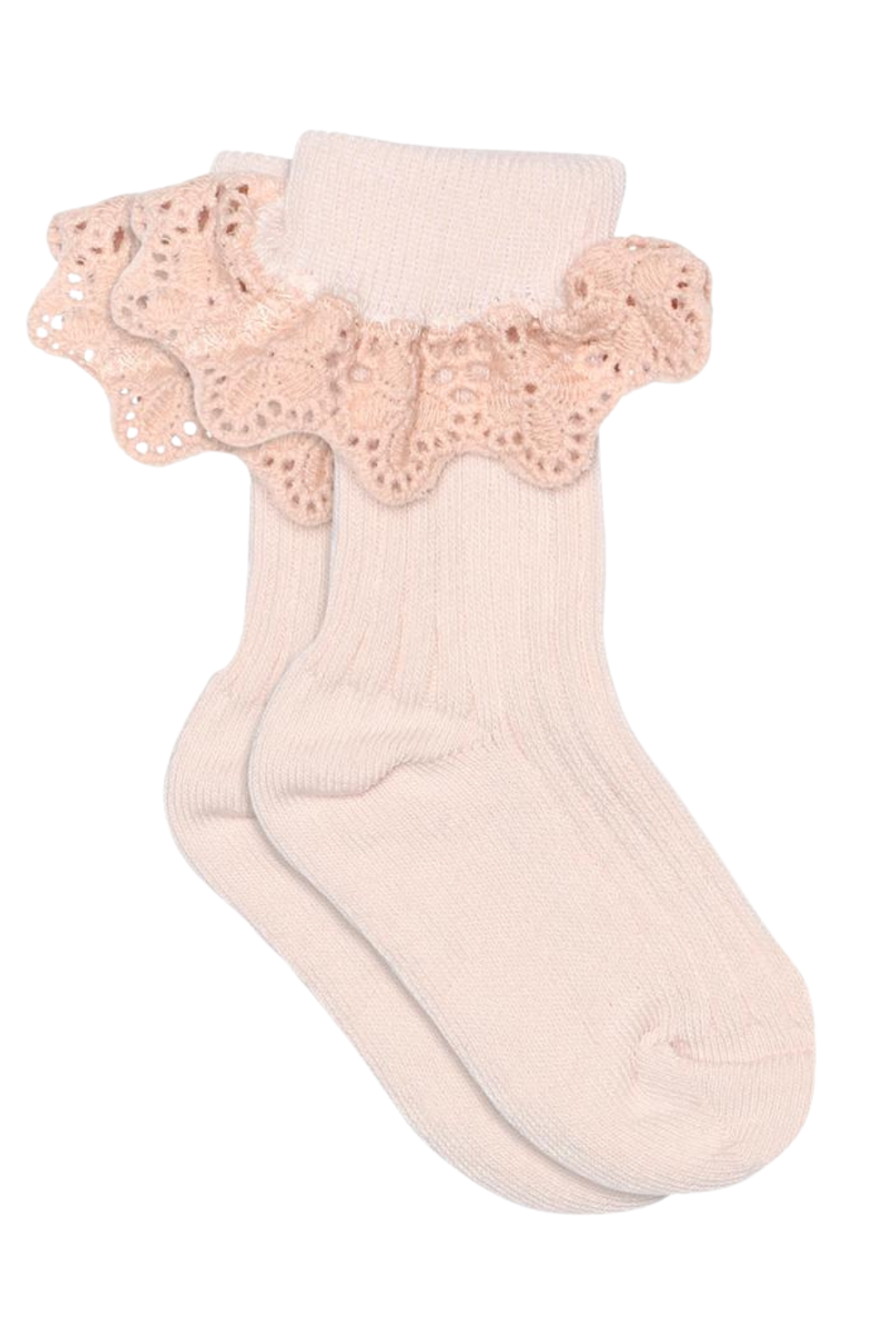 Babysocken "Lisa" mit Spitze | verschiedene Farben