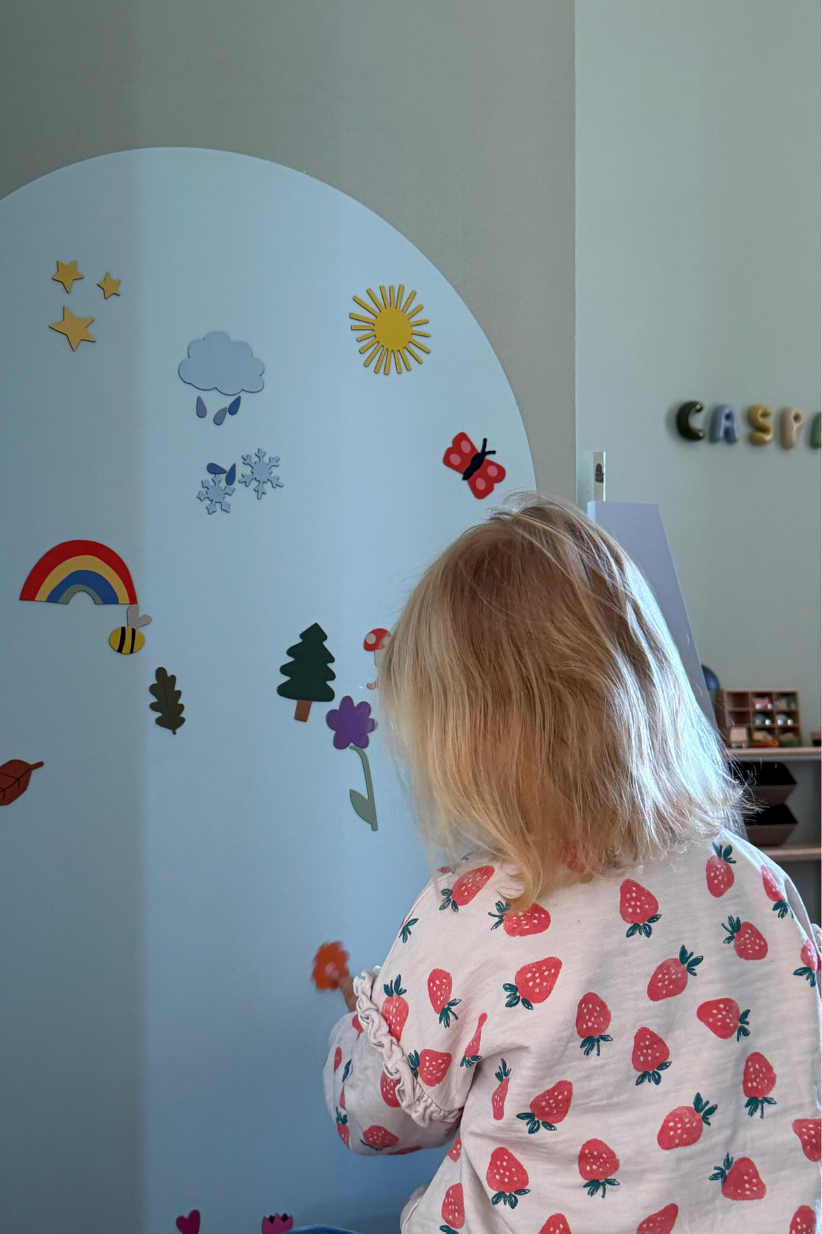 Playwall "Magna" | Magnetwand Kinderzimmer – selbstklebend & ästhetisch