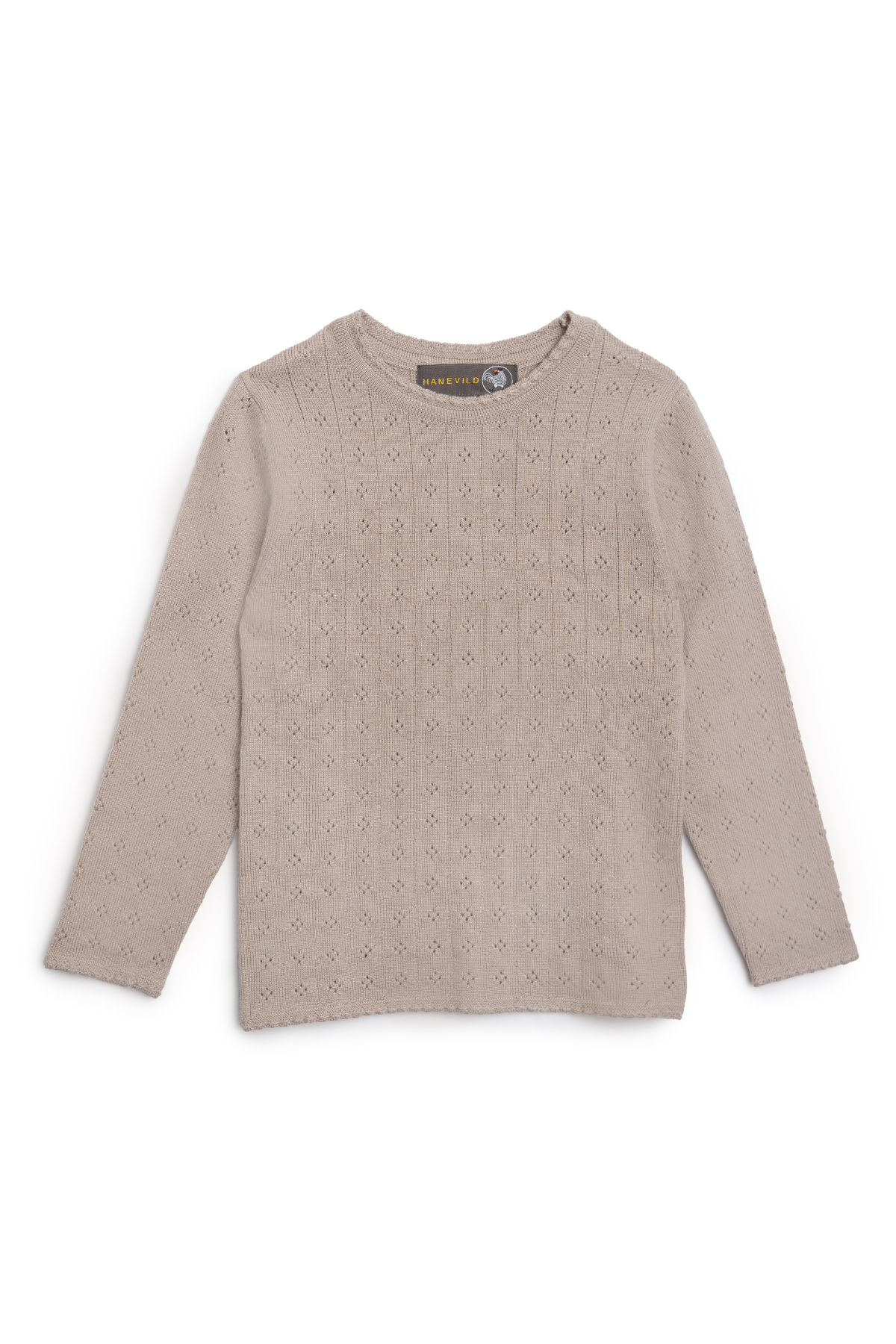Longsleeve aus Merinowolle | Sand