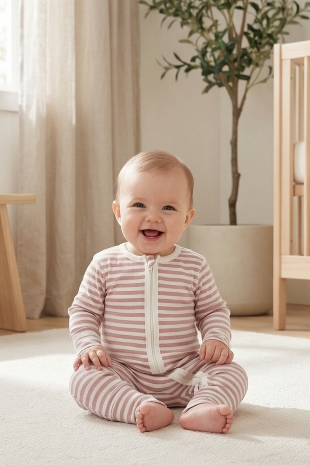 Onesie "Mulle Skyway" aus Bambus