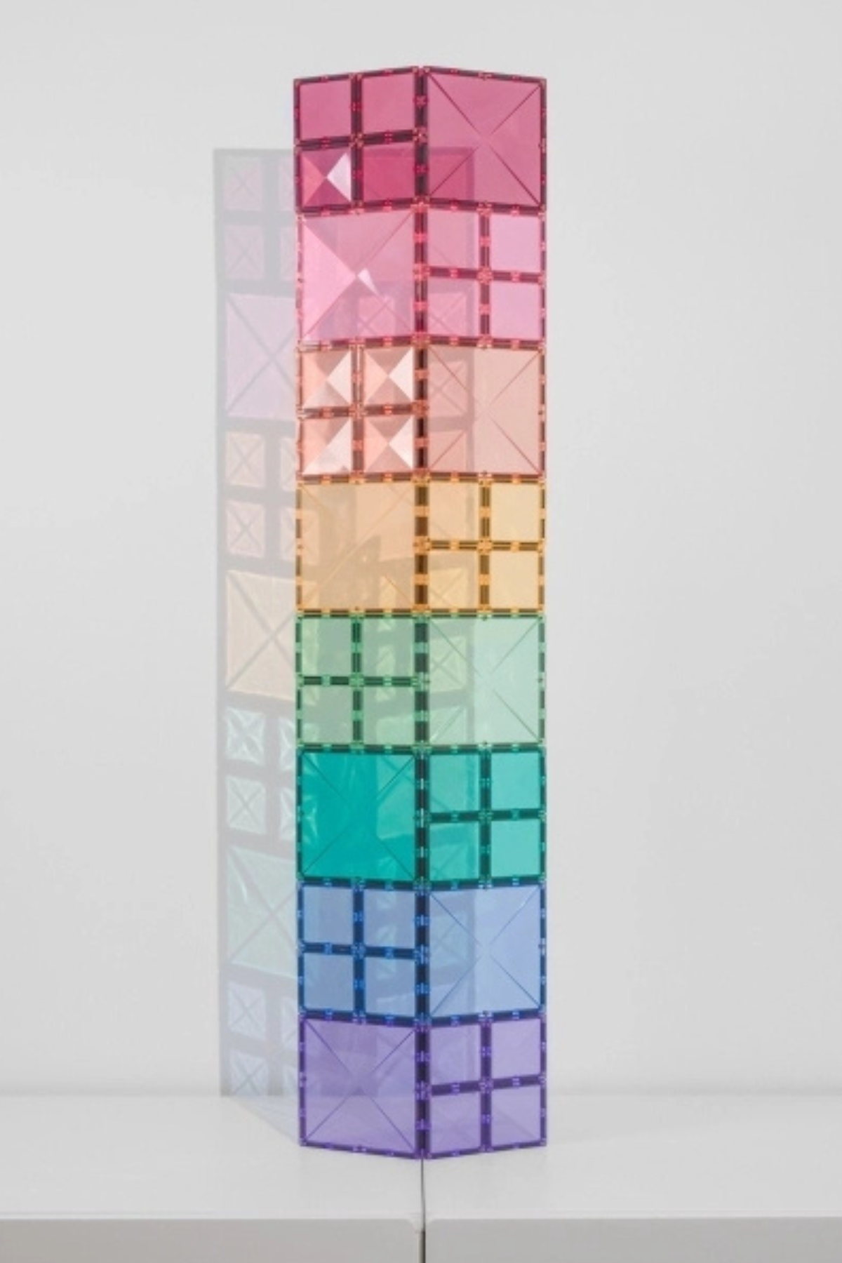 Magnetbausteine "Pastel Square Pack" 40 Teile