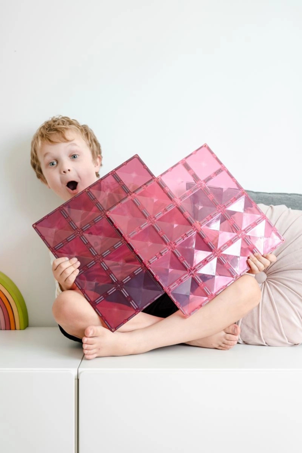 Magnetbausteine Pastel Basisplatten | verschiedene Farben