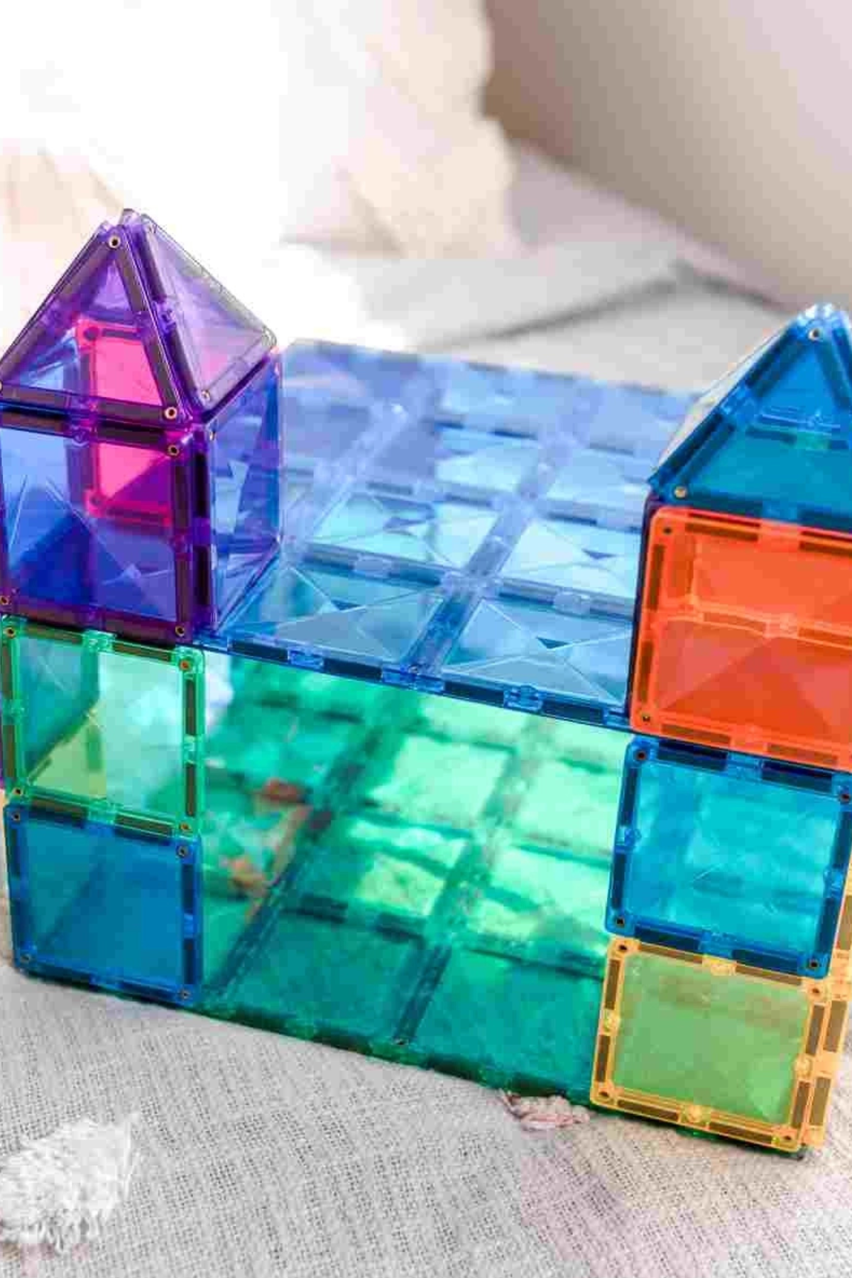 Magnetbausteine Pastel Basisplatten | verschiedene Farben