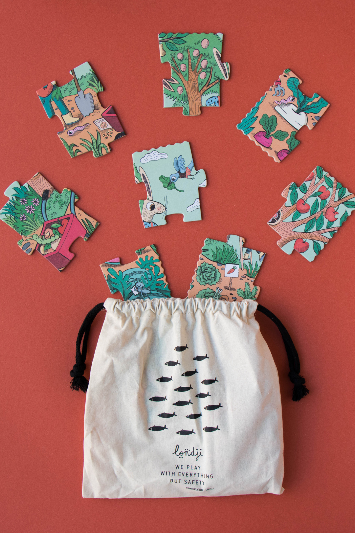 Puzzle | Rabbit's Garden | 24 Teile | ab 3 Jahre