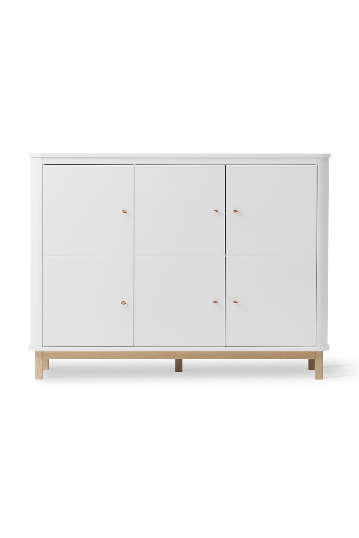 Multi-Schrank "Wood" 3-türig | verschiedene Farben