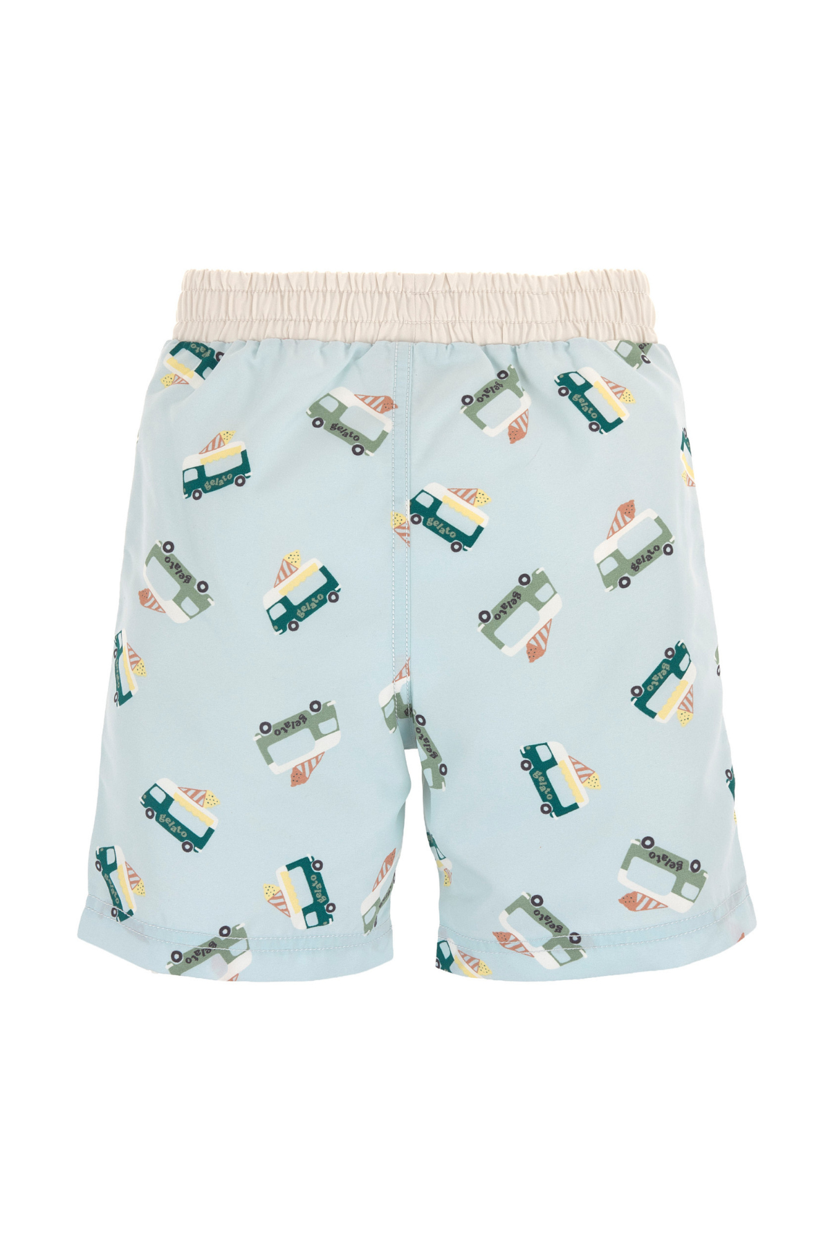 Badeshorts "Ice Cream Truck illusion" mit integrierter Schwimmwindel | mit UV Schutz