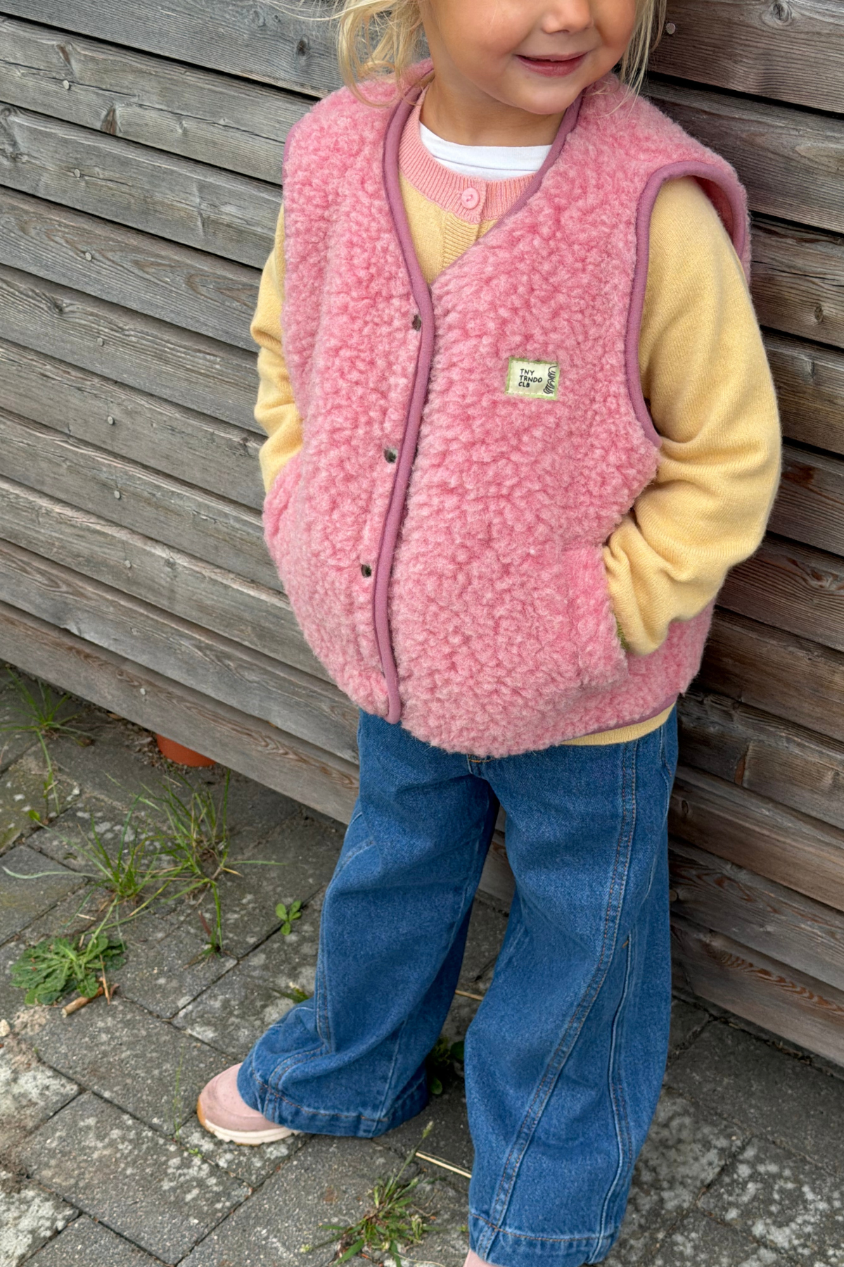 Wollweste Kids "Tiny Tornado Club" | verschiedene Farben