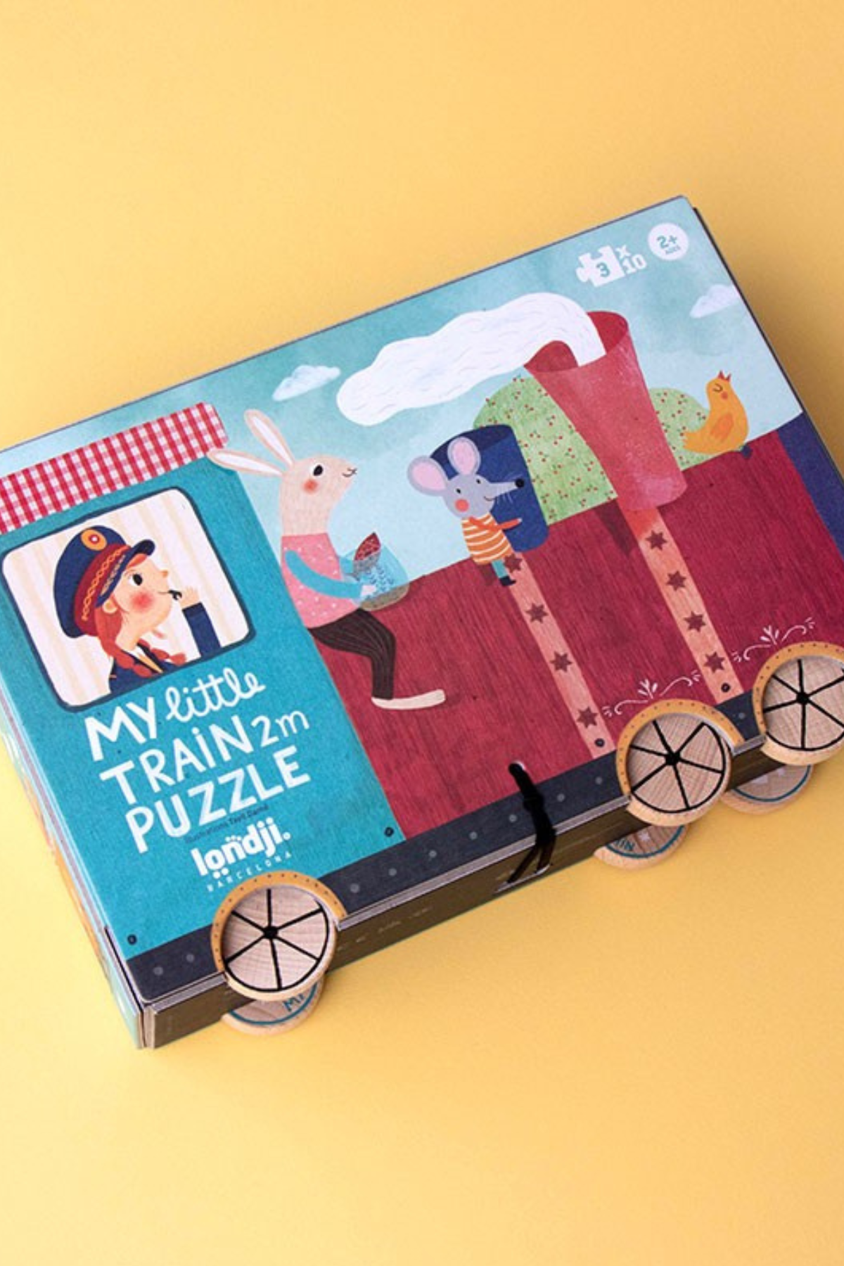 Puzzle | My little Train | 10 x 3 Teile | ab 2 Jahren