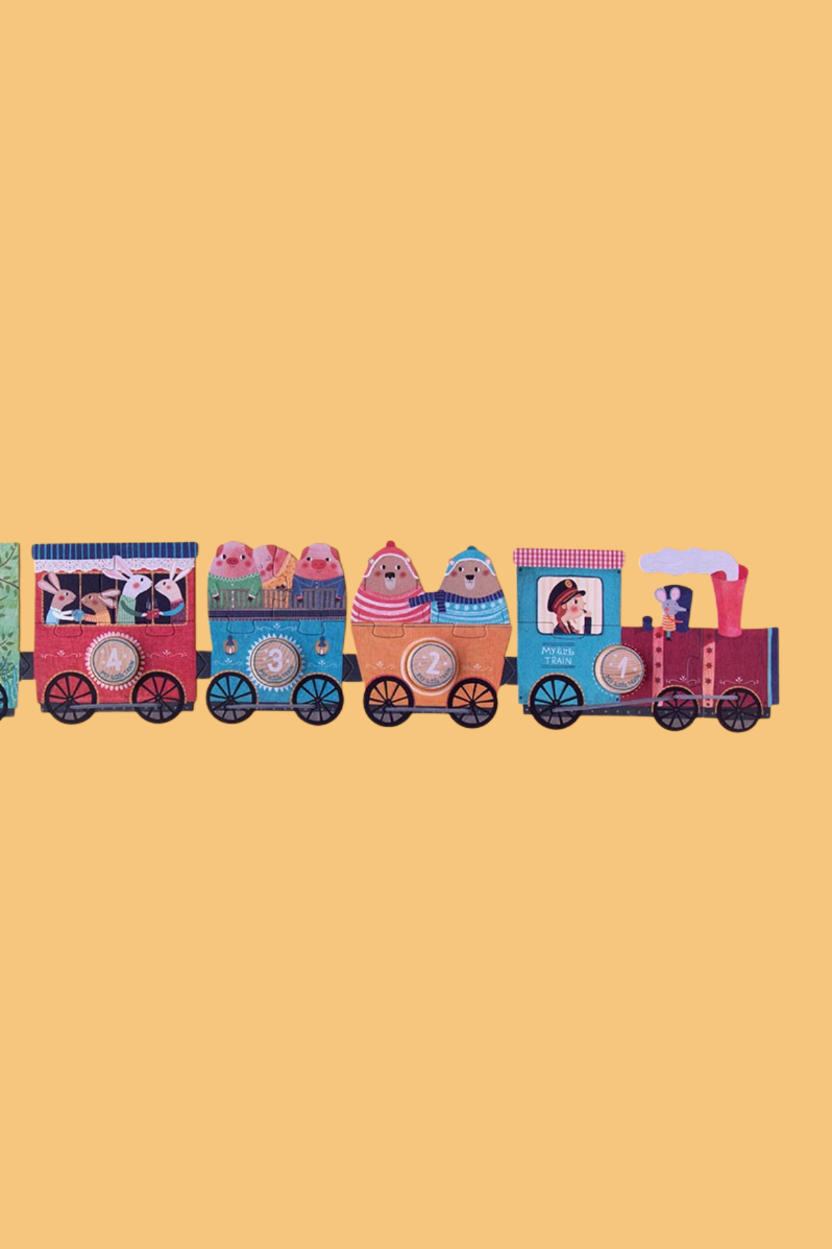 Puzzle | My little Train | 10 x 3 Teile | ab 2 Jahren