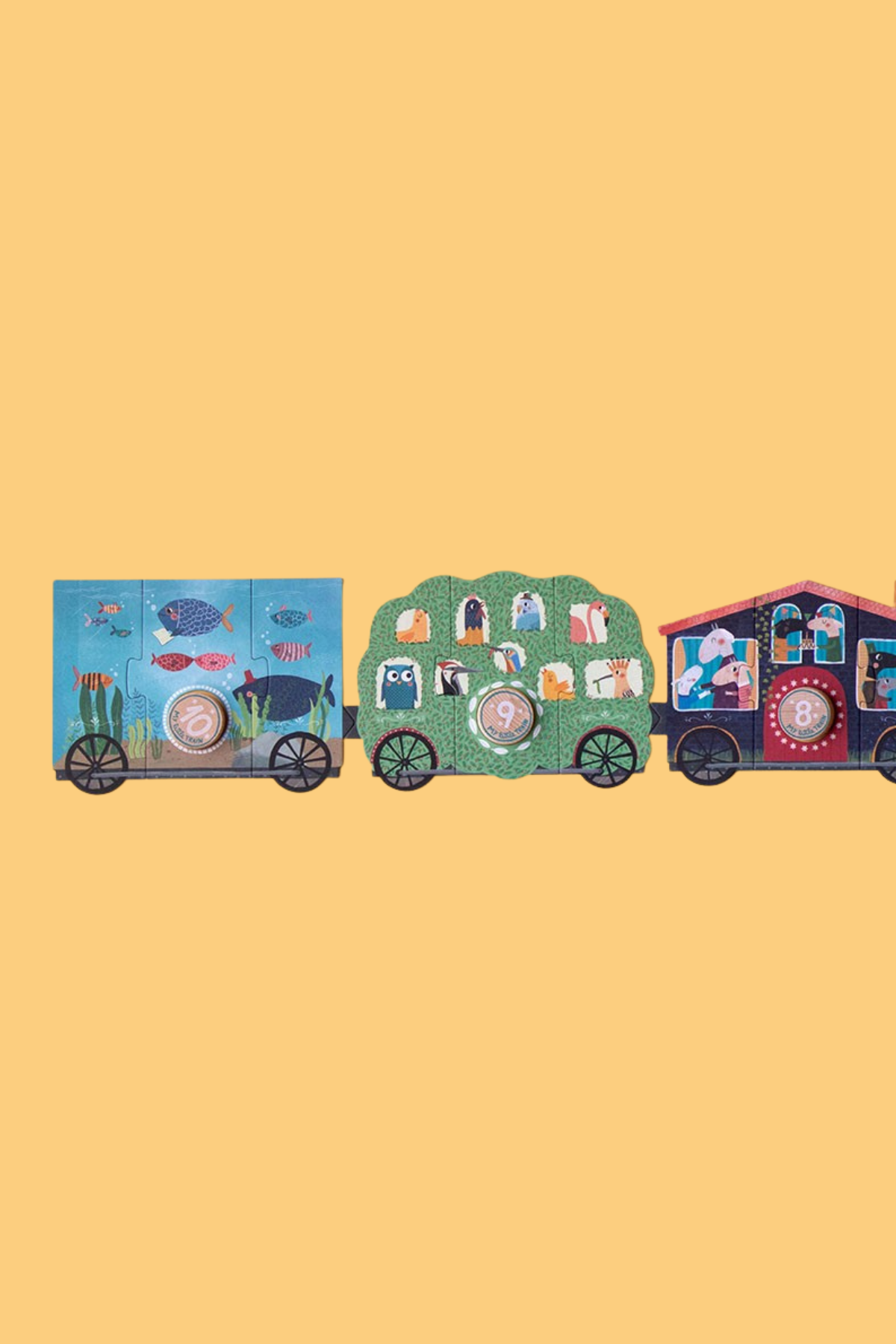 Puzzle | My little Train | 10 x 3 Teile | ab 2 Jahren