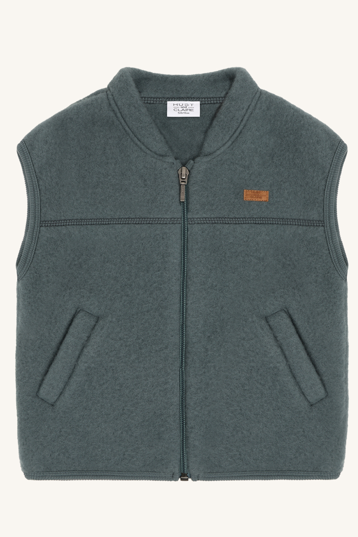 Weste aus Wollfleece mit Reißverschluss "Emilo" | verschiedene Farben