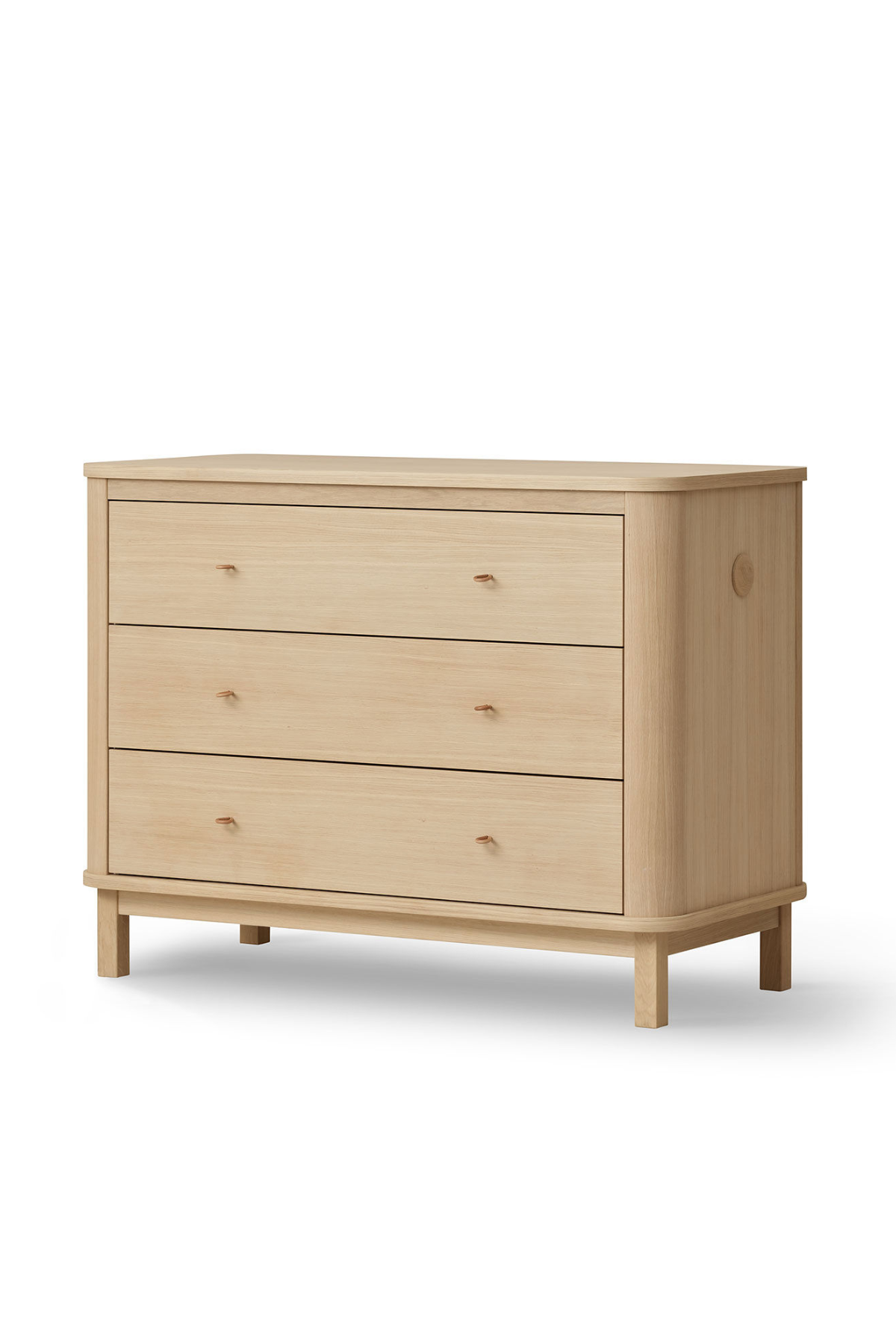 Wickelkommode "Wood" mit 3 Schubladen | verschiedene Farben
