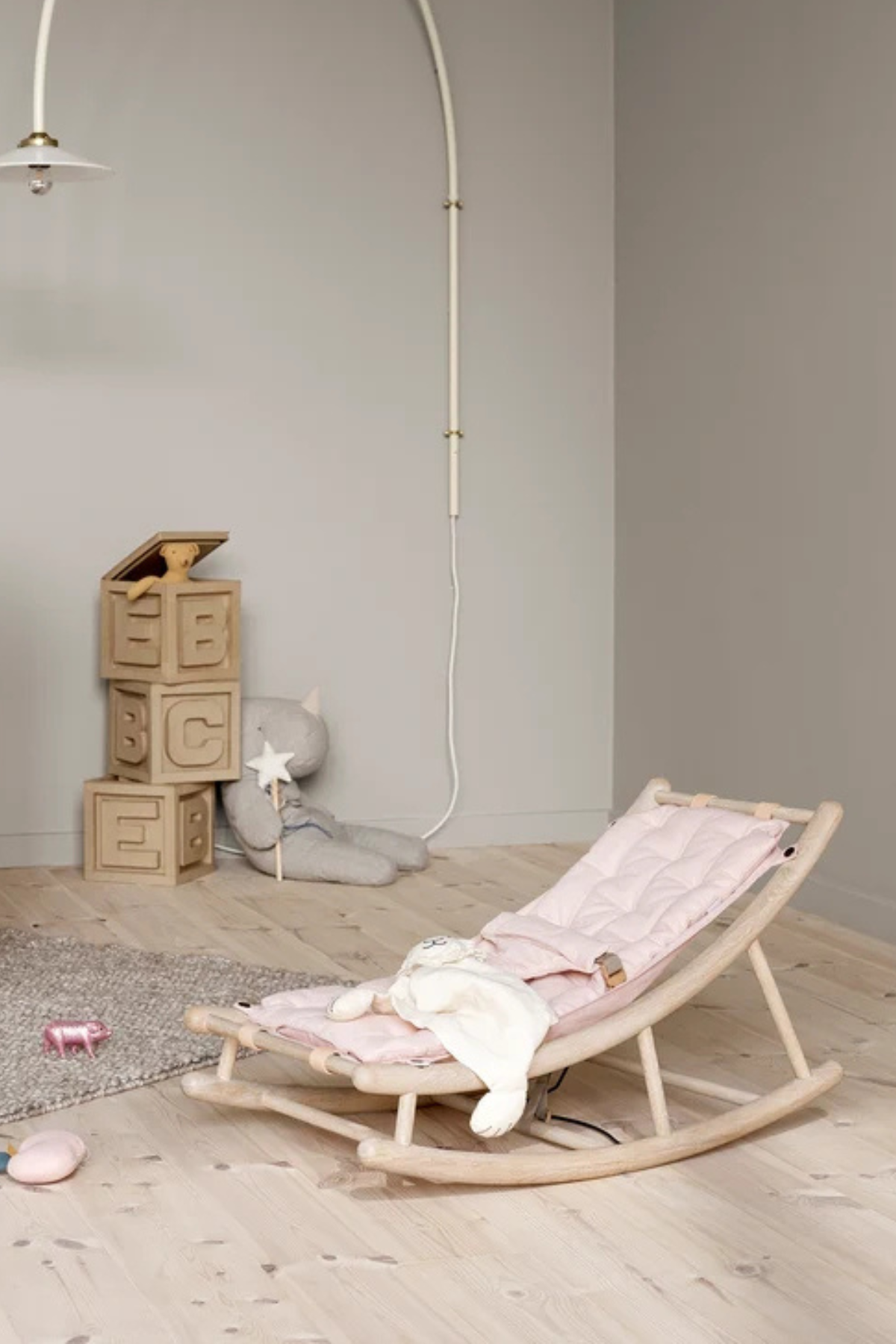 Baby- & Kleinkindwippe "Wood" | verschiedene Farben