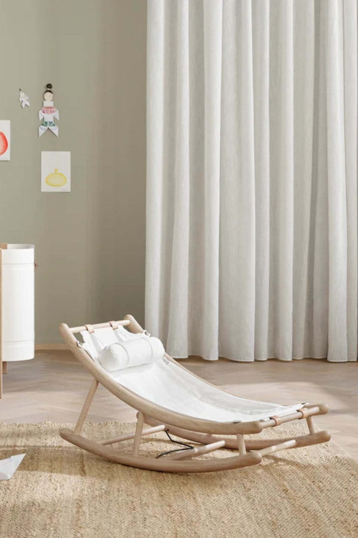 Baby- & Kleinkindwippe "Wood" | verschiedene Farben