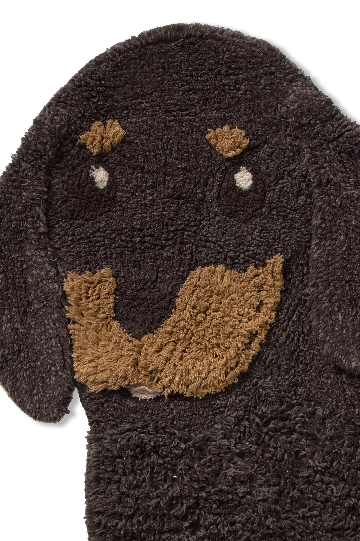 Waschbarer Teppich Jack the Dog Detail
